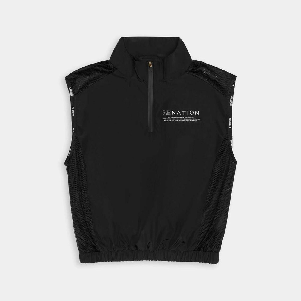 P.E Nation Black Sleeveless Top
